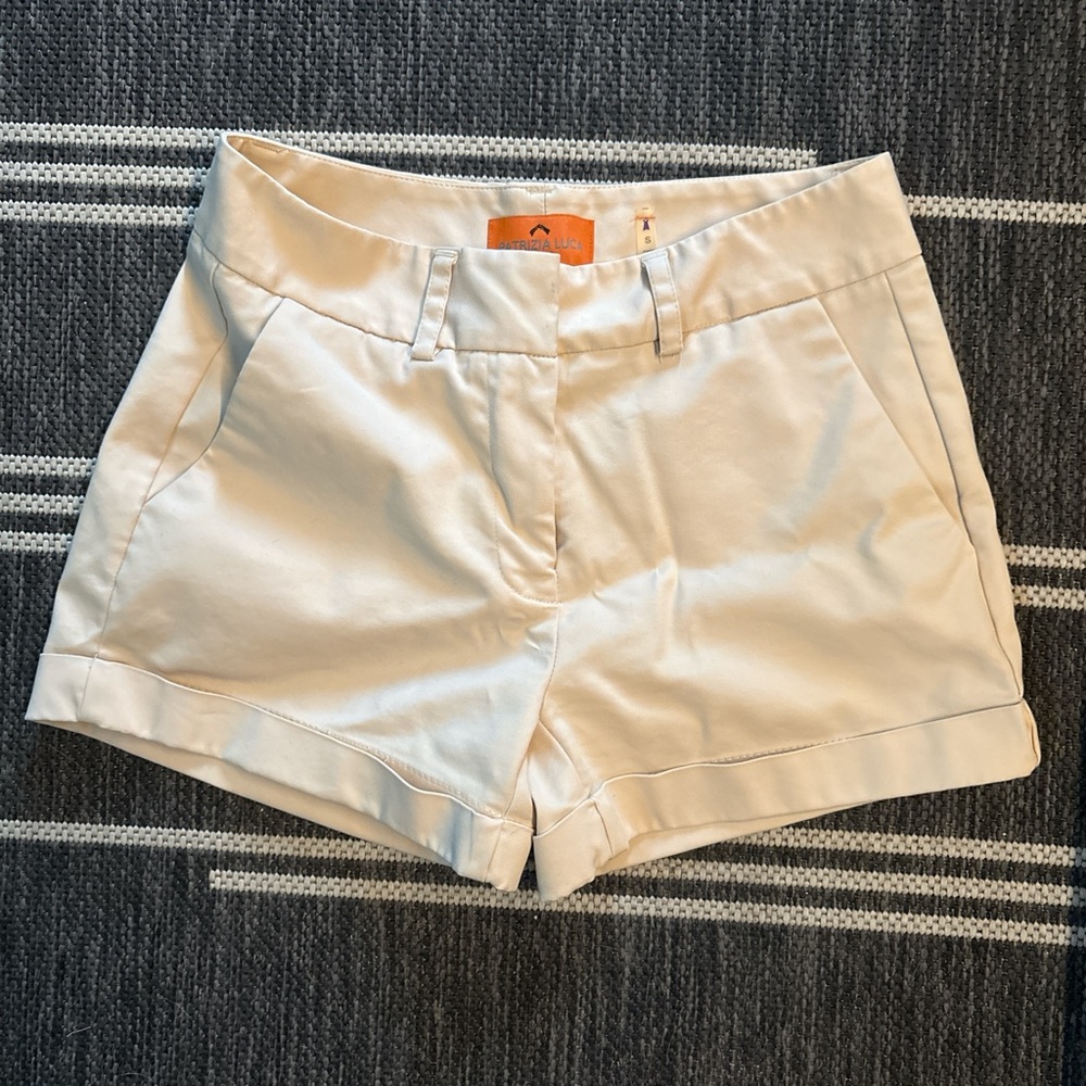 Patrizia Luca Beige Women's Shorts